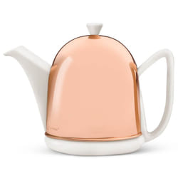 Bredemeijer Cosy 1510WK Cosy Manto Teapot 1.0 L White Metal Fittings