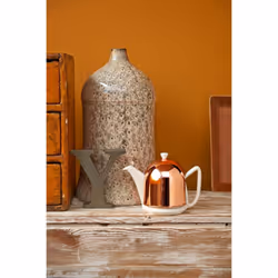 Bredemeijer Cosy 1510WK Cosy Manto Teapot 1.0 L White Metal Fittings