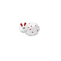 First Tooth or Hair Lock Box Ladybird, Silver