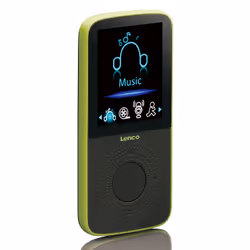 Lenco PODO-153 MP3 player 4 GB Black, Lime - Additional view 2