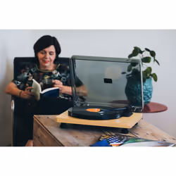 Lenco L-30 Belt-drive audio turntable Wood Semi Automatic - Additional view 7