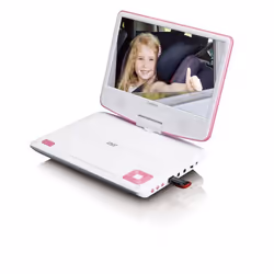 Lenco DVP-910 Portable DVD player Convertible 22.9 cm (9") Black, Pink - Additional view 5