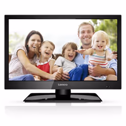 Lenco DVL-1962, 48.3 cm (19"), 1366 x 768 pixels, HD, LED, DVB-C, DVB-S2, DVB-T, DVB-T2, Black