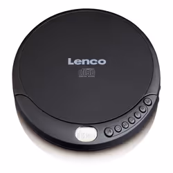 Lenco CD-010, Black, Portable CD player