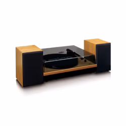 Lenco LS-300 Belt-drive audio turntable Black, Wood - Additional view 6