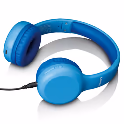Lenco HPB-110 Kids Kopfhörer BT blau 85DB Limite akku stickers Headset Wired & Wireless Head-band Micro-USB Bluetooth Blue - Additional view 6