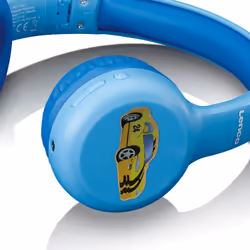 Lenco HPB-110 Kids Kopfhörer BT blau 85DB Limite akku stickers Headset Wired & Wireless Head-band Micro-USB Bluetooth Blue - Additional view 7