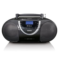 Lenco SCD-600 Personal CD player Black, Silver