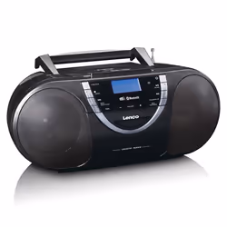 Lenco SCD-600 Personal CD player Black, Silver