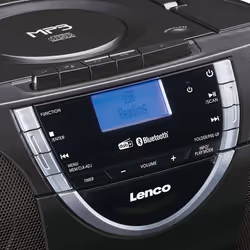 Lenco SCD-600 Personal CD player Black, Silver - Additional view 6