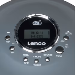 Lenco CD-400GY CD player Personal CD player Anthracite - Additional view 5