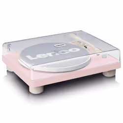 Lenco LS-50PK Belt-drive audio turntable Pink Manual