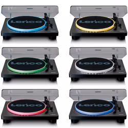 Lenco LS-50LEDBK audio turntable Belt-drive audio turntable Black Manual - Additional view 5