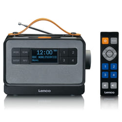 Lenco PDR-065BK radio Portable Digital Black