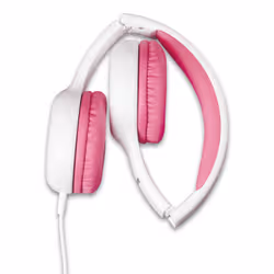 Lenco HP-010PK headphones/headset Wired Head-band Music Pink, White - Additional view 6