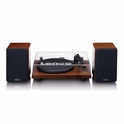 Lenco LS-600WA audio turntable Belt-drive audio turntable Black, Wood Manual