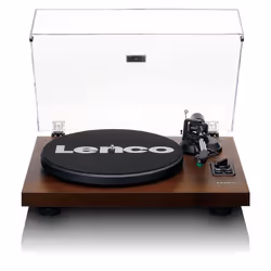 Lenco LS-600WA audio turntable Belt-drive audio turntable Black, Wood Manual