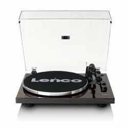Lenco LBT-345WA audio turntable Belt-drive audio turntable Walnut