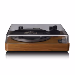 Lenco LBTA-165WD Belt-drive audio turntable Black, Wood Automatic - Additional view 2