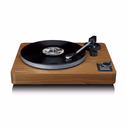 Lenco LBTA-165WD Belt-drive audio turntable Black, Wood Automatic - Additional view 4
