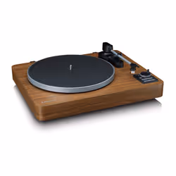 Lenco LBTA-165WD Belt-drive audio turntable Black, Wood Automatic - Additional view 7