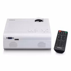 Lenco LPJ-280WH data projector Standard throw projector 2800 ANSI lumens LCD 800x480 White