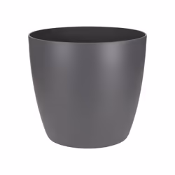 elho Brussels Round, Pot planter, Freestanding, Polypropylene (PP), Anthracite, Round, Indoor