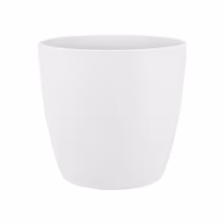 elho brussels round 20cm, Pot planter, Freestanding, Polypropylene (PP), White, Round, Indoor