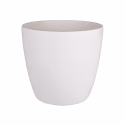 elho brussels round wheels 35cm, Pot planter, Freestanding, Polypropylene (PP), White, Round, Indoor