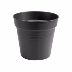 elho Green Basics Growpot 24cm, Plastic, Black, Round, Indoor/outdoor, 100%, 100%