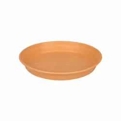 elho Green Basics Saucer 25cm, Saucer, Plastic, Brown, Round, Indoor/outdoor, 100%