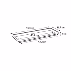 elho Barcelona Trough Saucer 50cm - Additional view 4