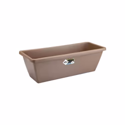 elho barcelona trough 90cm Outdoor Pot planter Freestanding Polypropylene (PP) Taupe