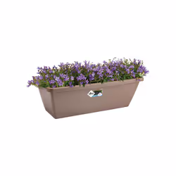 elho barcelona trough 90cm Outdoor Pot planter Freestanding Polypropylene (PP) Taupe
