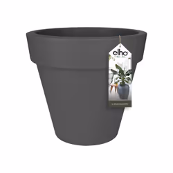 elho pure round 40 Indoor/outdoor Pot planter Freestanding Linear low-density polyethylene (LLDPE) Anthracite