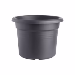elho Green Basics Cilinder 40cm, Black, Plastic, Round, 100%, 100%, 3.9 m