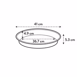 elho Green Basics Saucer 41cm