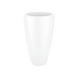 elho pure soft round high 30 Indoor/outdoor Pot planter Freestanding Linear low-density polyethylene (LLDPE) White