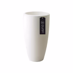 elho pure soft round high 30 Indoor/outdoor Pot planter Freestanding Linear low-density polyethylene (LLDPE) White