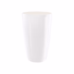 elho brussels diamond round high 32cm, Pot planter, Freestanding, Polypropylene (PP), White, Round, Indoor