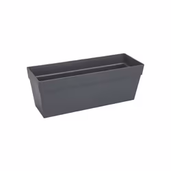 elho loft urban trough 50, Pot planter, Freestanding, Polypropylene (PP), Anthracite, Rectangle, Outdoor