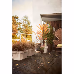 elho loft urban round high 42 Outdoor Pot planter Freestanding Polypropylene (PP) White - Additional view 4