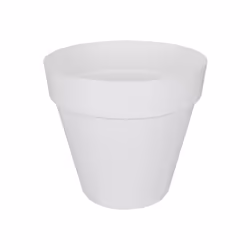 elho Loft Urban Round 25, White, Plastic, Round, 100%, 100%, 2.5 m