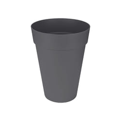 elho loft urban round high 28 Outdoor Pot planter Freestanding Polypropylene (PP) Anthracite