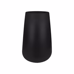 elho pure cone high 55, Pot planter, Freestanding, Linear low-density polyethylene (LLDPE), Black, Round, Indoor/outdoor