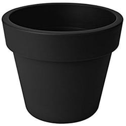 elho Green basics Outdoor Pot planter Freestanding Plastic Black