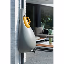 Elho Pure Raindrop - Rainbarrel - Ochre - Outdoor - 70 Litres