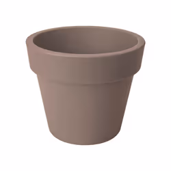 elho Green Basics Top Planter 23cm, Brown, Plastic, Round, 100%, 100%, 2.3 m