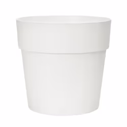 elho Vibia Straight Round 25cm, White, Plastic, Round, 100%, 100%, 2.4 m