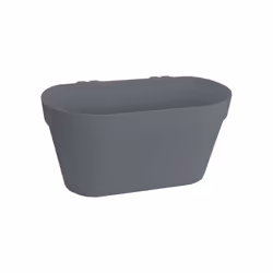 elho Loft Urban Green Wall Duo 28cm, Black, Plastic, Rectangle, 100%, 100%, 2800 mm